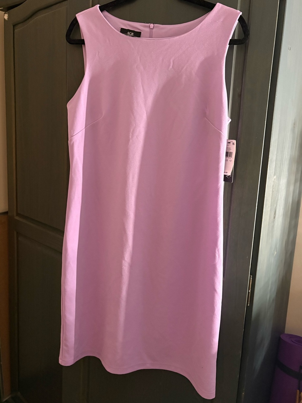 NWT AGB Purple Dress Sz 12